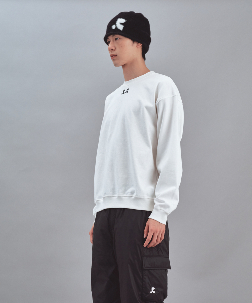 Rest&Recreation(レストアンドレクリエーション)の「DOUBLE LOGO SWEATSHIRT - WHITE(スウェット・メンズ・その他・LARGE/SMALL)」の7枚目の写真