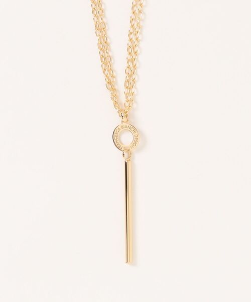 SOFFITTO(ソフィット)の「【Francesca Bianchi Design/フランチェスカビアンキデザイン】CIGAR NECKLACE(ネックレス・レディース・ゴールド・FREE)」の1枚目の写真