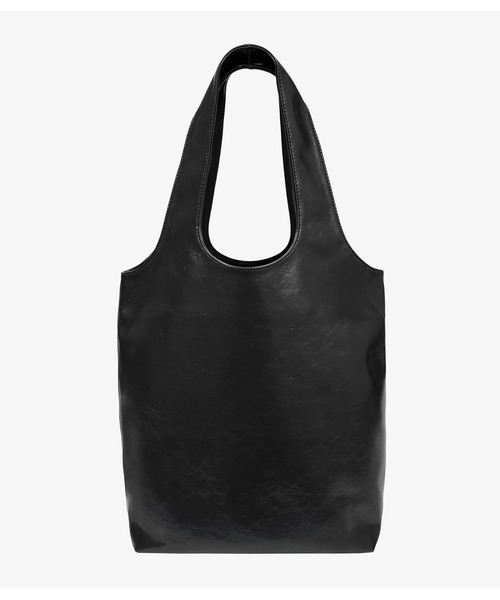 A.P.C.（アーペーセー）の「TOTE NINON SMALL（トートバッグ・レディース・ブラック/ボルドー・ONESIZE）」の3枚目の写真
