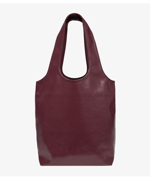 A.P.C.（アーペーセー）の「TOTE NINON SMALL（トートバッグ・レディース・ブラック/ボルドー・ONESIZE）」の8枚目の写真