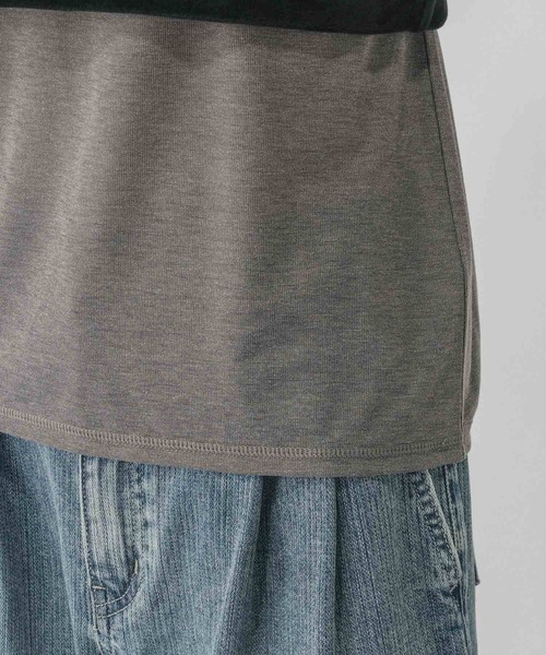 GLOBAL WORK(グローバルワーク)の「ビスチェ*ロンTSET/1066914(Tシャツ/カットソー・レディース・ホワイト×ホワイト/チャコールグレー×ブラック・LARGE/MEDIUM)」の13枚目の写真
