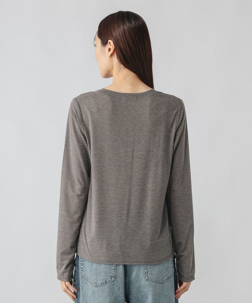 GLOBAL WORK(グローバルワーク)の「ビスチェ*ロンTSET/1066914(Tシャツ/カットソー・レディース・ホワイト×ホワイト/チャコールグレー×ブラック・LARGE/MEDIUM)」の16枚目の写真