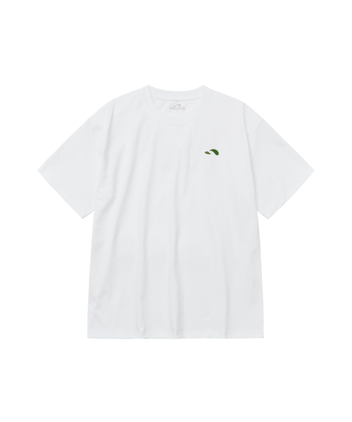 TURTLEBACK(タートルバック)の「ハードステッチ シンボル オーバーサイズ 半袖Tシャツ_5カラー(Tシャツ/カットソー・メンズ・ベージュ/ブラック/ホワイト/チャコール/オリーブ・MEDIUM/LARGE/X-LARGE/XX-LARGE)」の2枚目の写真