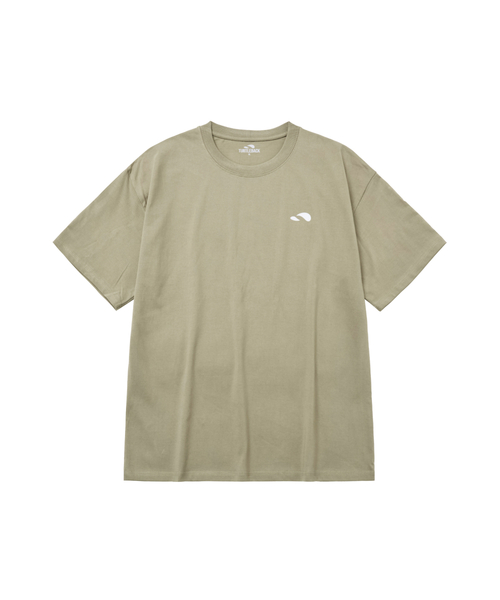 TURTLEBACK(タートルバック)の「ハードステッチ シンボル オーバーサイズ 半袖Tシャツ_5カラー(Tシャツ/カットソー・メンズ・ベージュ/ブラック/ホワイト/チャコール/オリーブ・MEDIUM/LARGE/X-LARGE/XX-LARGE)」の5枚目の写真