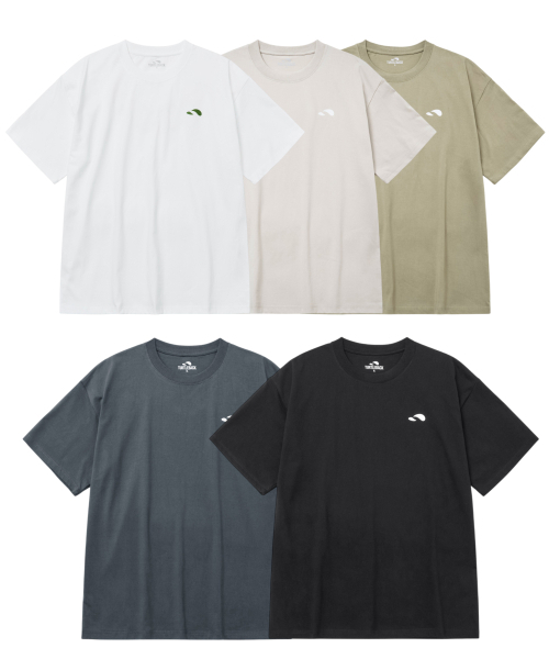 TURTLEBACK(タートルバック)の「ハードステッチ シンボル オーバーサイズ 半袖Tシャツ_5カラー(Tシャツ/カットソー・メンズ・ベージュ/ブラック/ホワイト/チャコール/オリーブ・MEDIUM/LARGE/X-LARGE/XX-LARGE)」の15枚目の写真