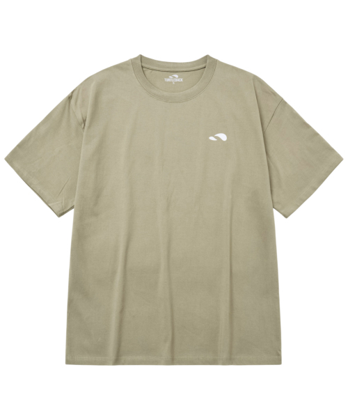 TURTLEBACK(タートルバック)の「ハードステッチ シンボル オーバーサイズ 半袖Tシャツ_5カラー(Tシャツ/カットソー・メンズ・ベージュ/ブラック/ホワイト/チャコール/オリーブ・MEDIUM/LARGE/X-LARGE/XX-LARGE)」の16枚目の写真
