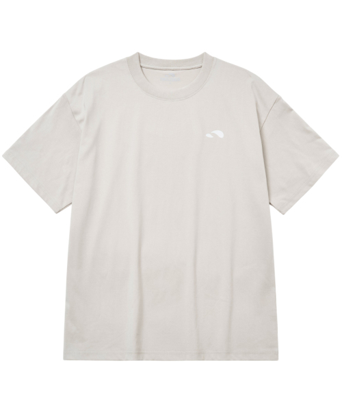 TURTLEBACK(タートルバック)の「ハードステッチ シンボル オーバーサイズ 半袖Tシャツ_5カラー(Tシャツ/カットソー・メンズ・ベージュ/ブラック/ホワイト/チャコール/オリーブ・MEDIUM/LARGE/X-LARGE/XX-LARGE)」の19枚目の写真