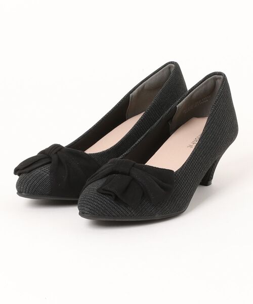 ChiffonFit(シフォンフィット)の「【ChiffonFit】レディースエレガンスパンプス(パンプス・レディース・ブラック/チャコール/ダークブラウン・23.0cm/23.5cm/24.5cm/24.0cm)」の2枚目の写真