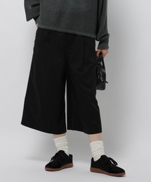 やわらかアンクルワイドパンツ