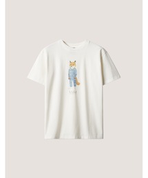 MAISON KITSUNE X KURO THE CRAFTED FOX TEE