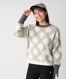 【FILA GOLF/フィラゴルフ】レディースクルーネックセーター ゴルフ