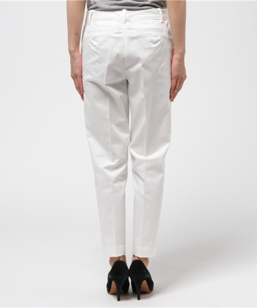 NATURAL BEAUTY BASIC（ナチュラルビューティーベーシック）の「60/2サイロギャバストレッチパンツ（その他パンツ・レディース・ホワイト系その他・LARGE/SMALL/MEDIUM/X-SMALL）」の4枚目の写真