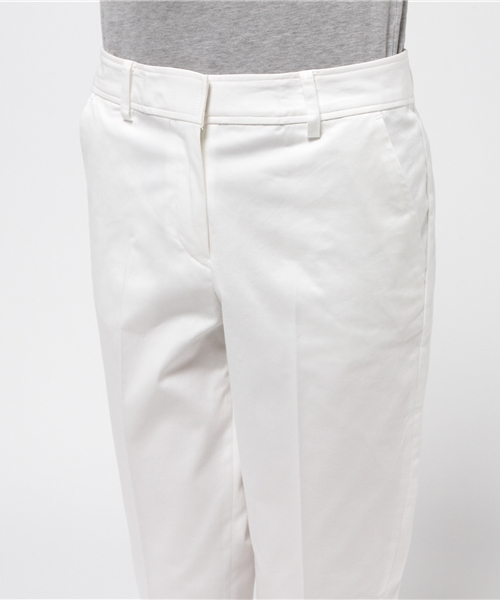 NATURAL BEAUTY BASIC（ナチュラルビューティーベーシック）の「60/2サイロギャバストレッチパンツ（その他パンツ・レディース・ホワイト系その他・LARGE/SMALL/MEDIUM/X-SMALL）」の5枚目の写真