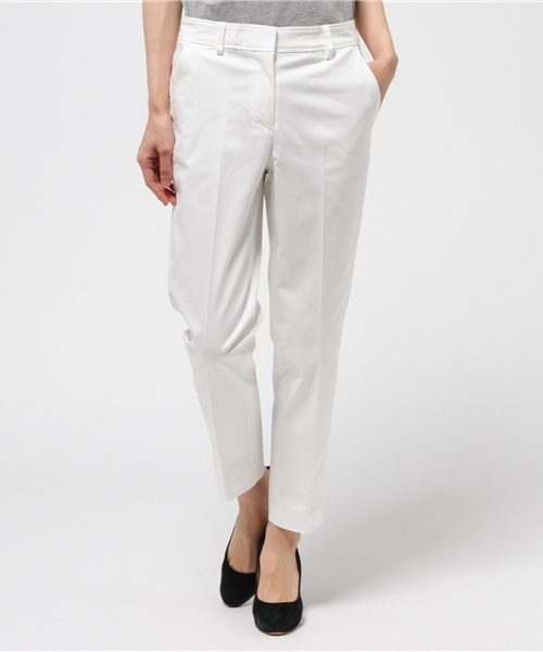 NATURAL BEAUTY BASIC（ナチュラルビューティーベーシック）の「60/2サイロギャバストレッチパンツ（その他パンツ・レディース・ホワイト系その他・LARGE/SMALL/MEDIUM/X-SMALL）」の11枚目の写真