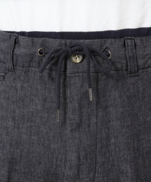 GLOBAL WORK（グローバルワーク）の「ストレッチコットンリネンデニムショーツ/710343（その他パンツ・メンズ・ネイビー/ダークブルー/ブルー・LARGE/X-LARGE/MEDIUM/SMALL）」の10枚目の写真
