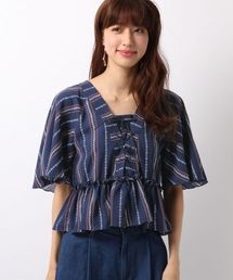 Heather | レースＵＰボヘミアンブラウス　731396(シャツ/ブラウス)