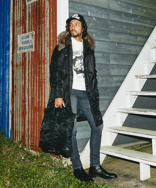 HYSTERIC GLAMOUR（ヒステリックグラマー）の「CR/LIVE IN NYC pt SW（スウェット・メンズ・ホワイト/トップグレー/ブラック・SMALL/MEDIUM/LARGE）」の11枚目の写真