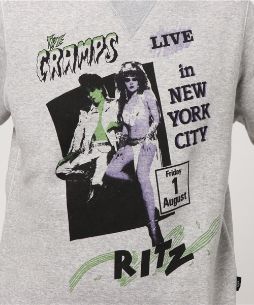 HYSTERIC GLAMOUR（ヒステリックグラマー）の「CR/LIVE IN NYC pt SW（スウェット・メンズ・ホワイト/トップグレー/ブラック・SMALL/MEDIUM/LARGE）」の7枚目の写真