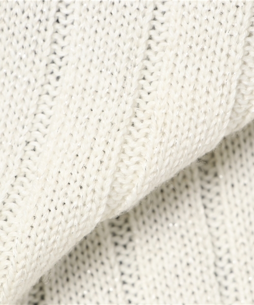 22 OCTOBRE（ヴァンドゥ－オクトーブル）の「カラーニット（ニット/セーター・レディース・グレー/ブルー/ホワイト/イエロー・2）」の11枚目の写真