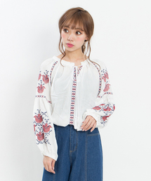 SpRay | 刺繍ブラウス(シャツ/ブラウス)