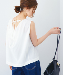 STUDIOUS | STUDIOUS バックボートリボンブラウス【先行予約】(シャツ/ブラウス)