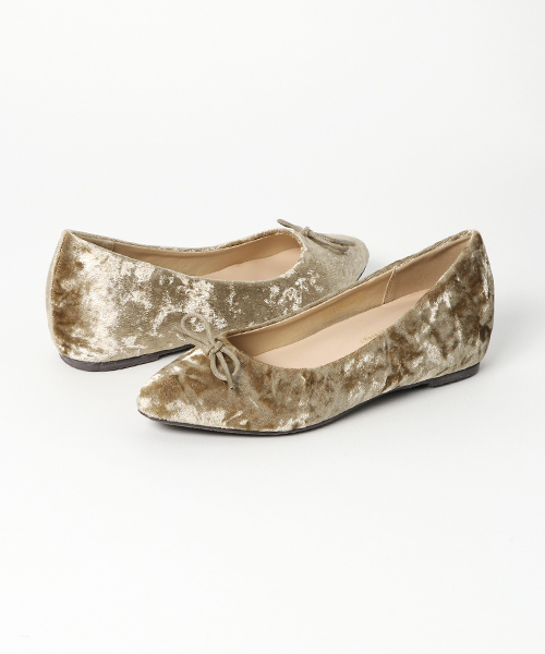 earth music&ecology（アースミュージックアンドエコロジー）の「インヒールベロアパンプス（パンプス・レディース・ベージュ/ブラック/ピンク・L/M/S）」の11枚目の写真