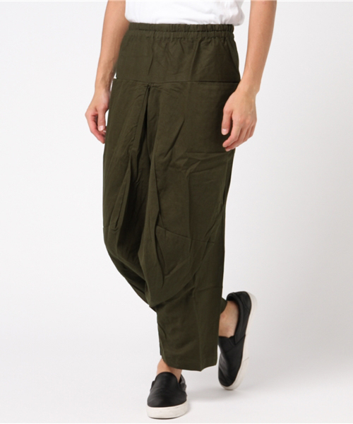 チャイハネ（チャイハネ）の「【チャイハネ】yul ルーズMEN'Sサルエルパンツ（その他パンツ・メンズ・キャメル/ターコイズブルー/ブラック/ワイン/カーキ/ネイビー・FREE）」の18枚目の写真