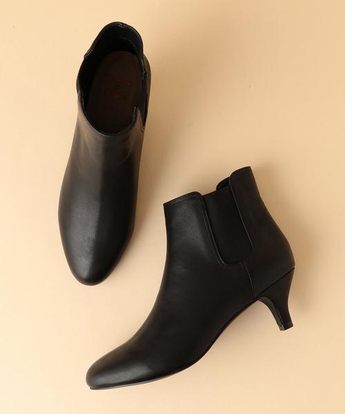ODETTE E ODILE（オデットエオディール）の「【WEB限定】O サイドゴアブーティ ショートブーツ55●☆↑（ブーツ・レディース・ブラック/その他1・22.5cm/24.5cm/23cm/22cm/23.5cm/24cm/25cm）」の3枚目の写真