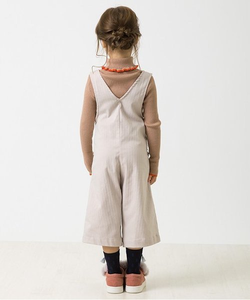 apres les cours(アプレレクール)の「フリルハイネックニット(ニット/セーター・キッズ・アイボリー/パープル/ベージュ/グリーン/レッド/ブラック・110/130/140/80/100/120/90)」の7枚目の写真