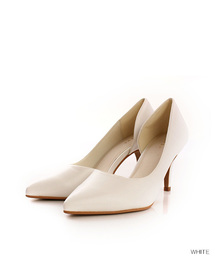 RANDA | 【セール対象外】ポインテッドトゥサイドオープンパンプス(パンプス)