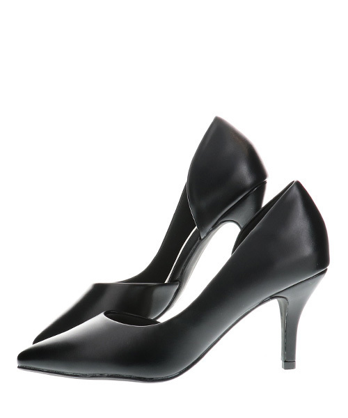 RANDA（ランダ）の「ポインテッドトゥサイドオープンパンプス（パンプス・レディース・ホワイト/ブラック/パープル/ブルー/シルバー/レッド/ベージュ系その他/ブラック系その他/イエロー/ダークブルー/ピンク系その他・23.5/25/23/24/22/22.5/24.5/25.5）」の14枚目の写真