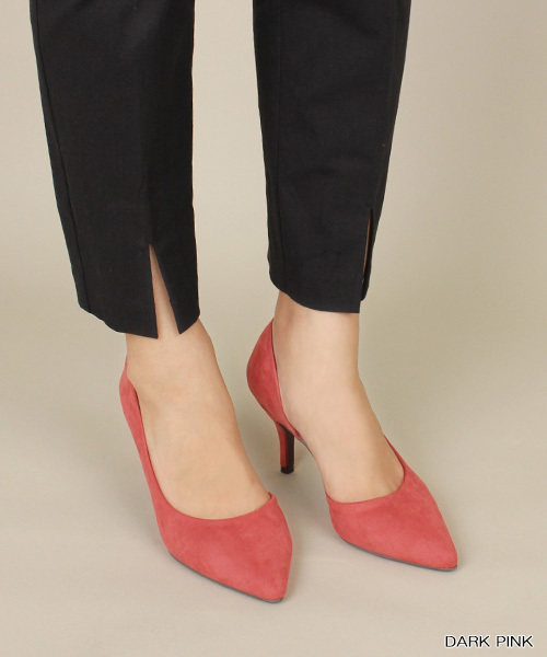 RANDA（ランダ）の「ポインテッドトゥサイドオープンパンプス（パンプス・レディース・ホワイト/ブラック/パープル/ブルー/シルバー/レッド/ベージュ系その他/ブラック系その他/イエロー/ダークブルー/ピンク系その他・23.5/25/23/24/22/22.5/24.5/25.5）」の9枚目の写真