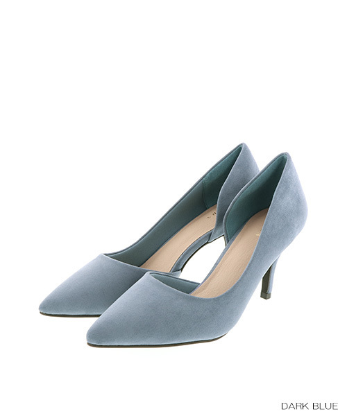 RANDA（ランダ）の「ポインテッドトゥサイドオープンパンプス（パンプス・レディース・ホワイト/ブラック/パープル/ブルー/シルバー/レッド/ベージュ系その他/ブラック系その他/イエロー/ダークブルー/ピンク系その他・23.5/25/23/24/22/22.5/24.5/25.5）」の19枚目の写真