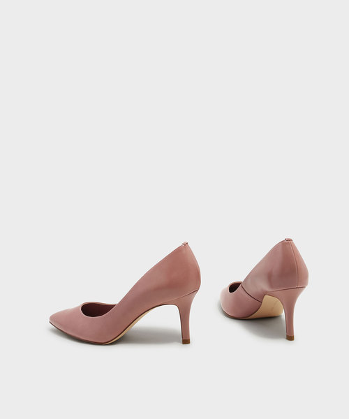 CHARLES & KEITH(チャールズ & キース)の「ベーシックポインテッドパンプス / BASIC POINTED PUMPS(パンプス・レディース・ピンク/ライトベージュ/ネイビー・23.5cm/24.5cm/23cm/22.5cm/25.5cm/25cm)」の7枚目の写真