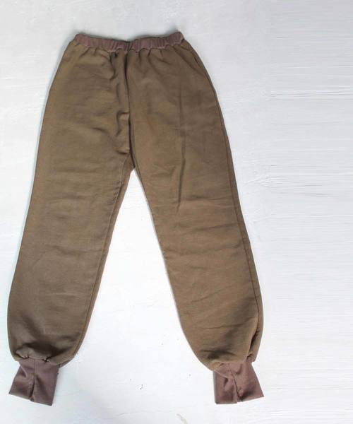 antiqua(アンティカ)の「otonaリブパンツ(その他パンツ・レディース・ブラック/モカ・FREE)」の13枚目の写真