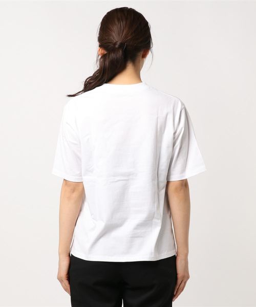 CLANE（クラネ）の「CLANE PACK T/S（Tシャツ/カットソー・レディース・ホワイト/ブラック・2/1）」の3枚目の写真