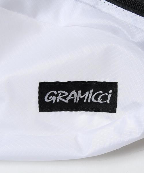 Gramicci（グラミチ）の「Gramicci(グラミチ)別注リップストップボディバッグ（ボディバッグ/ウエストポーチ・メンズ・ホワイト/ブラック/ダークグレー/レッド・FREE）」の6枚目の写真