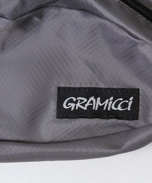Gramicci（グラミチ）の「Gramicci(グラミチ)別注リップストップボディバッグ（ボディバッグ/ウエストポーチ・メンズ・ホワイト/ブラック/ダークグレー/レッド・FREE）」の8枚目の写真