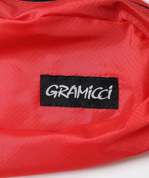 Gramicci（グラミチ）の「Gramicci(グラミチ)別注リップストップボディバッグ（ボディバッグ/ウエストポーチ・メンズ・ホワイト/ブラック/ダークグレー/レッド・FREE）」の9枚目の写真