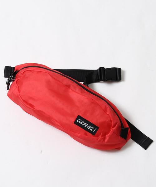 Gramicci（グラミチ）の「Gramicci(グラミチ)別注リップストップボディバッグ（ボディバッグ/ウエストポーチ・メンズ・ホワイト/ブラック/ダークグレー/レッド・FREE）」の20枚目の写真