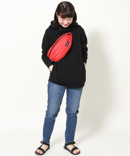 Gramicci（グラミチ）の「Gramicci(グラミチ)別注リップストップボディバッグ（ボディバッグ/ウエストポーチ・メンズ・ホワイト/ブラック/ダークグレー/レッド・FREE）」の22枚目の写真