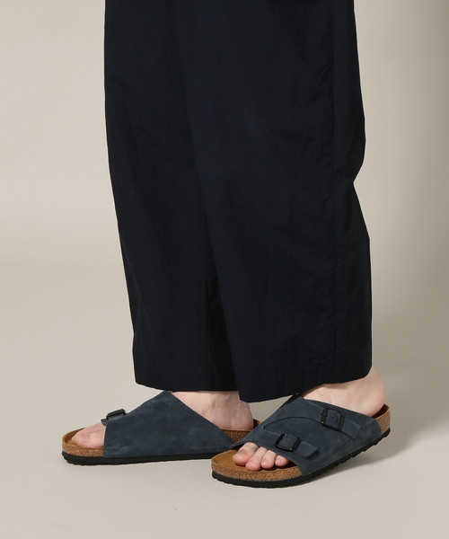 BIRKENSTOCK（ビルケンシュトック）の「BIRKENSTOCK / ビルケンシュトック : ZURICH - SUEDE NARROW（サンダル・メンズ・ネイビー・40/41/42/43）」の6枚目の写真