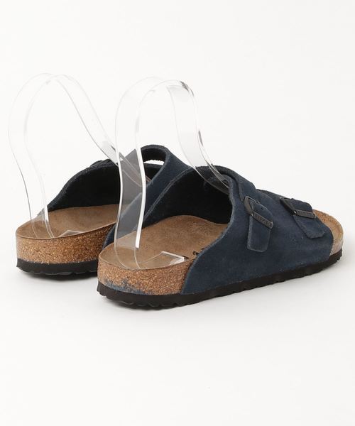 BIRKENSTOCK（ビルケンシュトック）の「BIRKENSTOCK / ビルケンシュトック : ZURICH - SUEDE NARROW（サンダル・メンズ・ネイビー・40/41/42/43）」の2枚目の写真