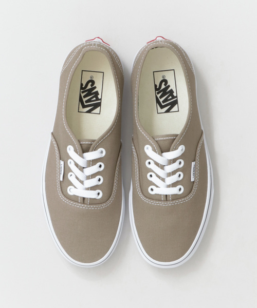 VANS（バンズ）の「VANS　AUTHENTIC（スニーカー・レディース・ベージュ・6/6.5/5.5）」の2枚目の写真