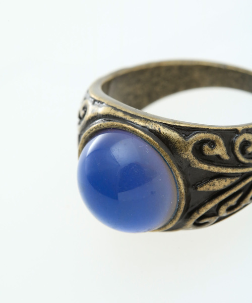 チャイハネ（チャイハネ）の「【チャイハネ】オーラメタルMEN'Sリング（リング・メンズ・シルバー/ゴールド・FREE）」の3枚目の写真