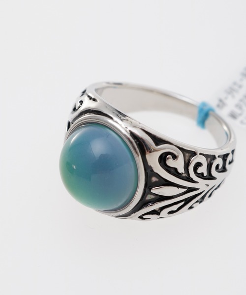 チャイハネ（チャイハネ）の「【チャイハネ】オーラメタルMEN'Sリング（リング・メンズ・シルバー/ゴールド・FREE）」の5枚目の写真