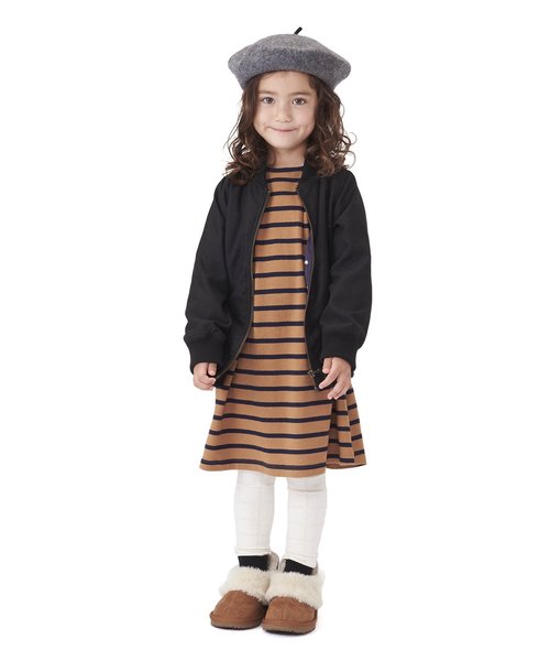 BREEZE(ブリーズ)の「MA-1(MA-1・キッズ・カーキ/キャメル/ブラック・130/140/80/90/100/110/120)」の6枚目の写真