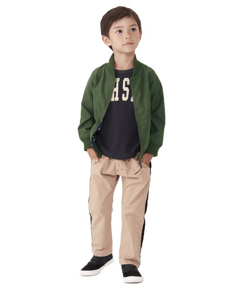 BREEZE(ブリーズ)の「MA-1(MA-1・キッズ・カーキ/キャメル/ブラック・130/140/80/90/100/110/120)」の10枚目の写真