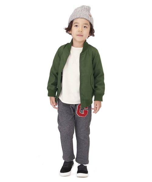 BREEZE(ブリーズ)の「MA-1(MA-1・キッズ・カーキ/キャメル/ブラック・130/140/80/90/100/110/120)」の12枚目の写真