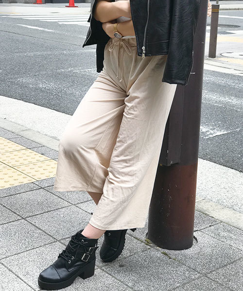 SPIGA(スピーガ)の「リラックスイージーP(その他パンツ・レディース・ベージュ/グリーン/ブラック・FREE)」の1枚目の写真